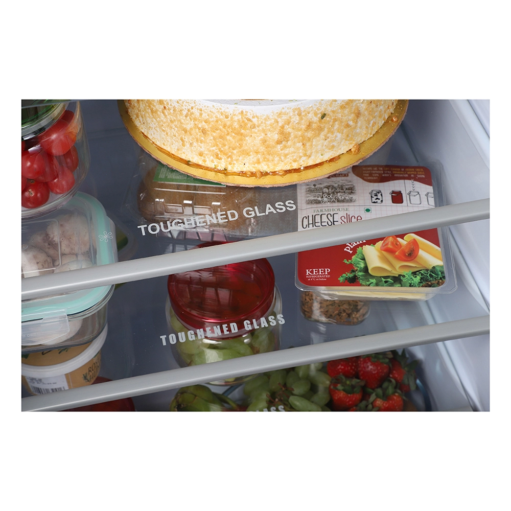 Haier 185L 2 Star Direct Cool Single Door Refrigerator with Toughened Glass Shelf HRD-2062PHG-N